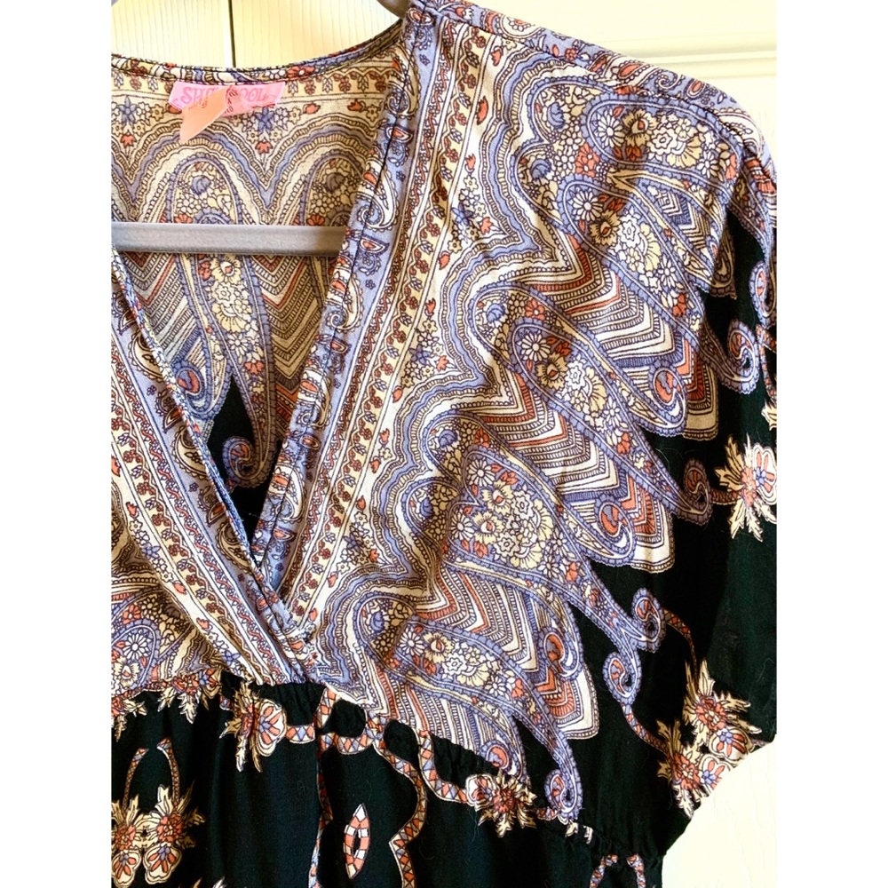 Casual Paisley and Floral Dress - Picture 5 of 5